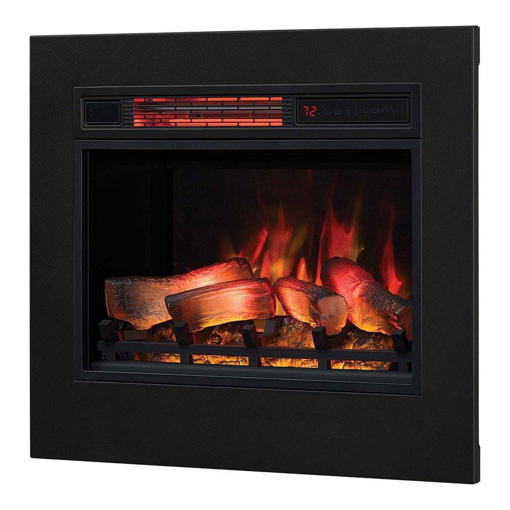 23-in 3D Infrared Fireplace Insert & Flush Mount Kit B85008