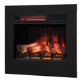 23-in 3D Infrared Fireplace Insert & Flush Mount Kit B85008