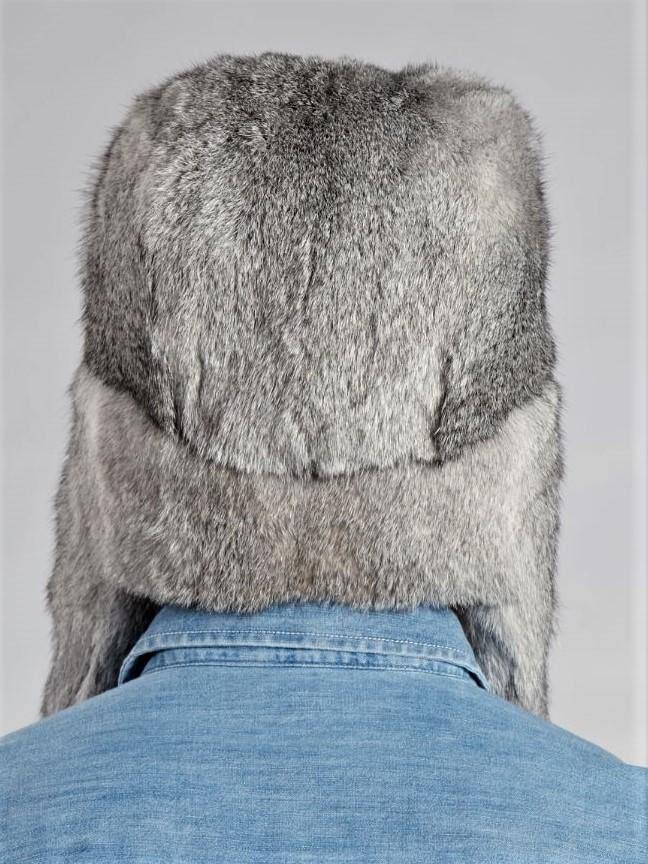 Grey Trapper Hat J4113