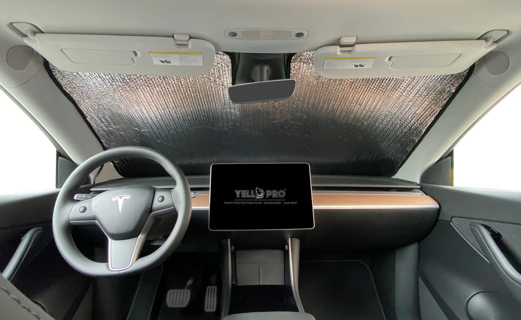 Front Windshield Sunshade for Tesla Model Y J982