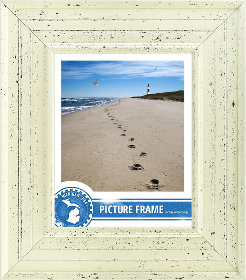 16 by 20-Inch Picture Frame, Smooth Paint Finish, 3-Inch Wide, Weathered Off-White T321132