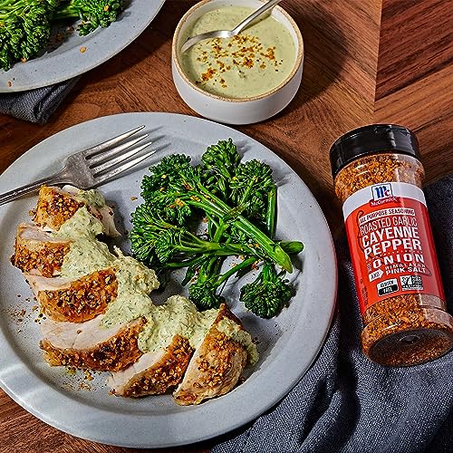 Roasted Garlic Cayenne Pepper with Onion and Himalayan Pink Salt All Purpose Seasoning, 5.51 oz T5759