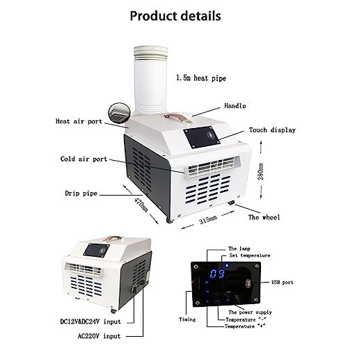 Portable Camping Air Conditioner with Panel Control M4017