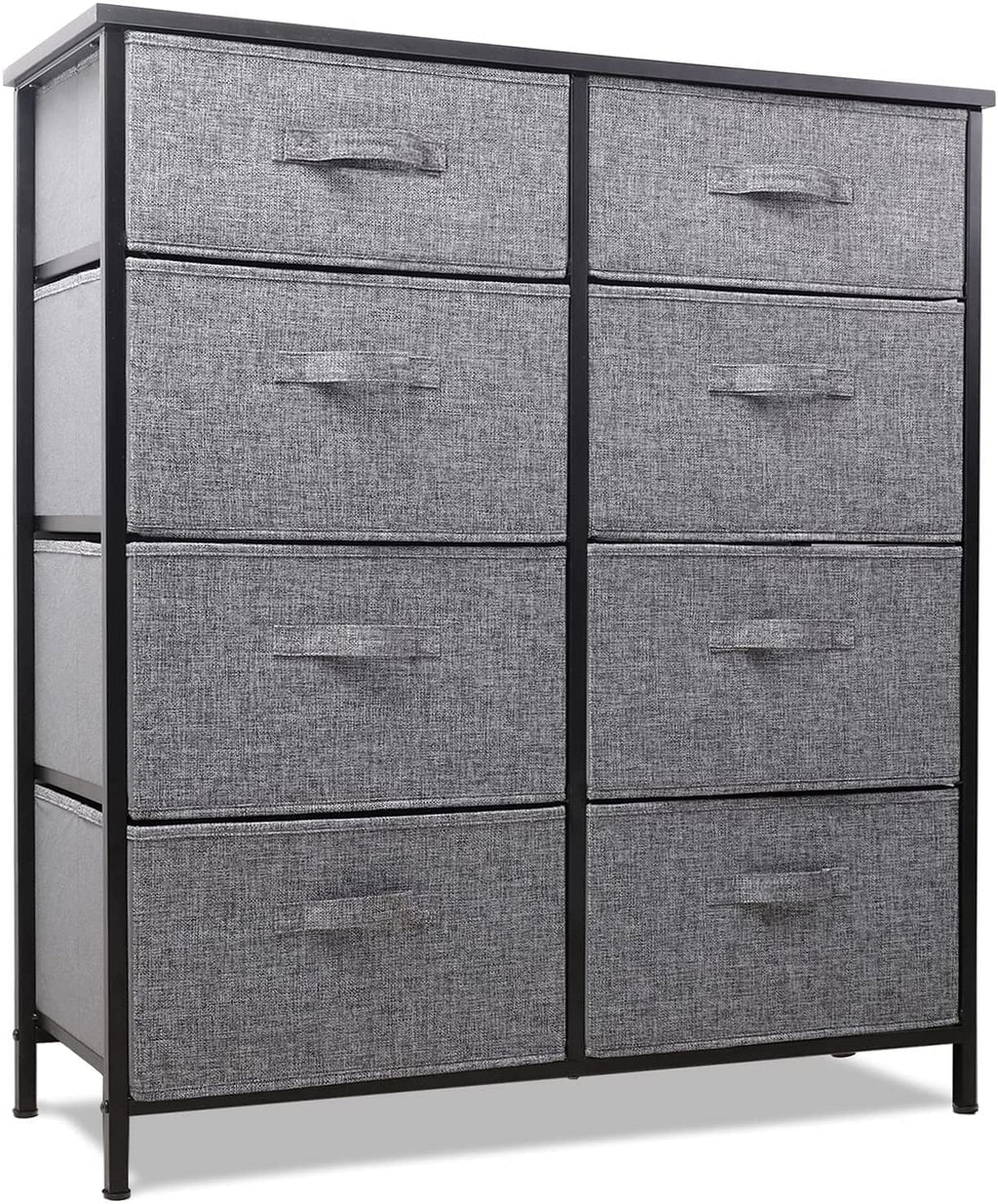 Grey 8 Drawer Dresser Q30766