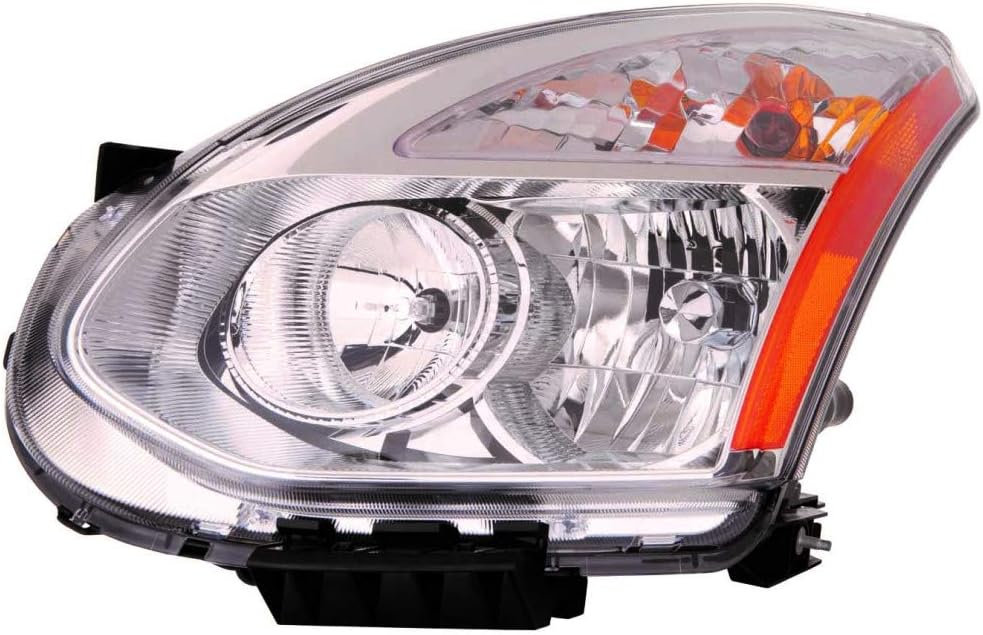 Nissan Rogue Headlight Assembly 2009 2010 Driver Side HID Type with Level Adjuster Q911