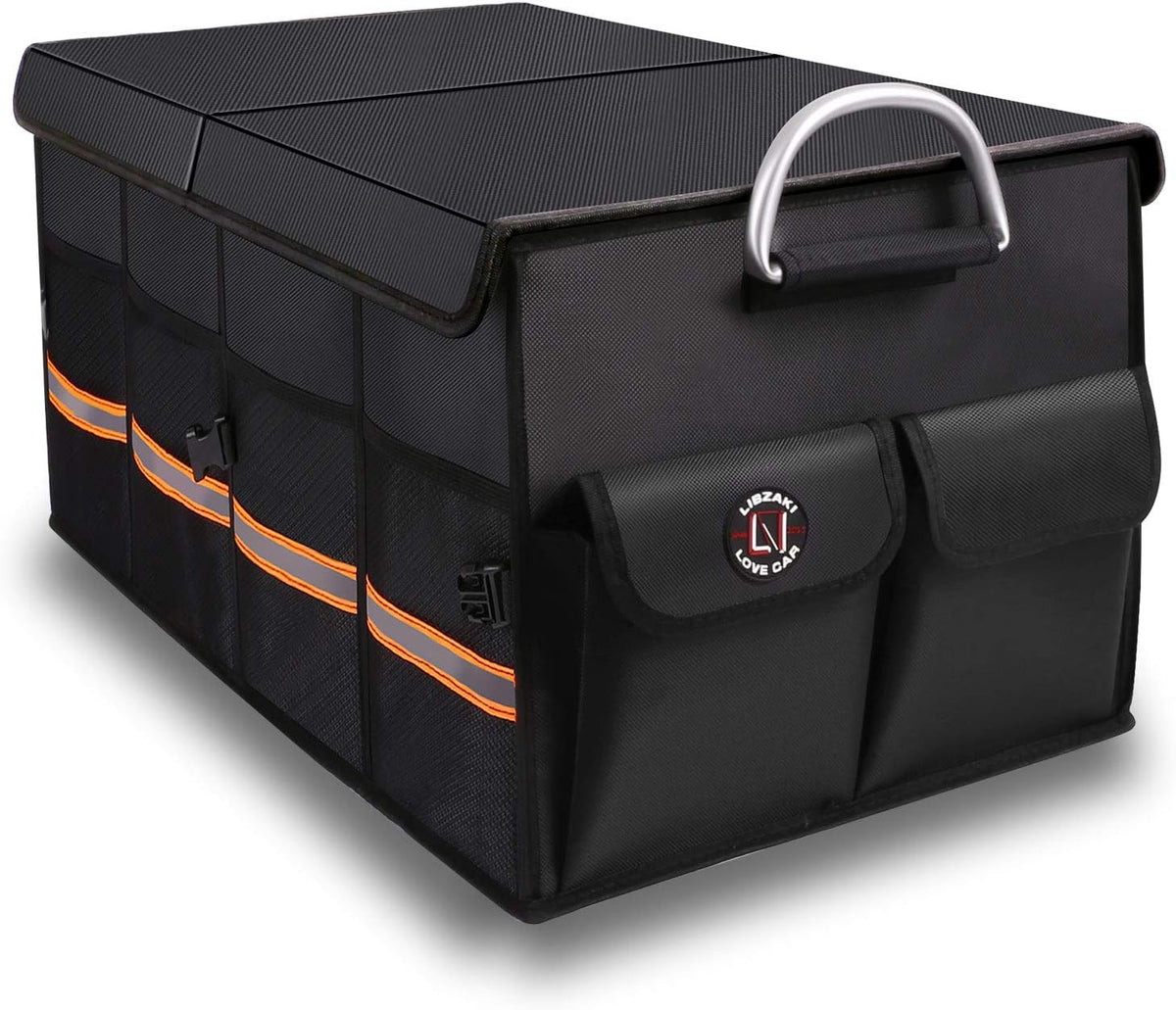 Black Collapsible Trunk Organizer E2150
