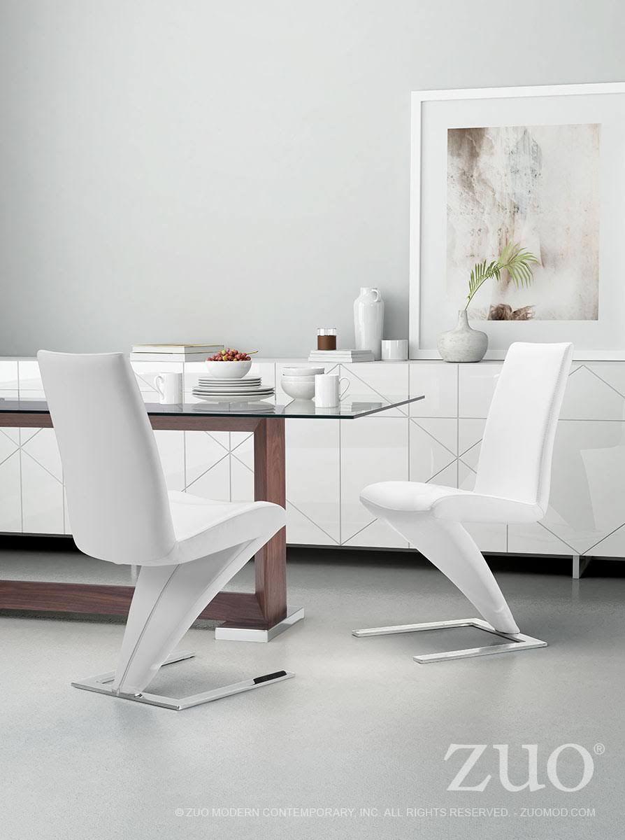 White Dining Chair (Set of 2) E150