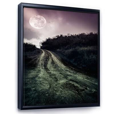 Photograph on Canvas Black Floater Frame 32x22 A873364