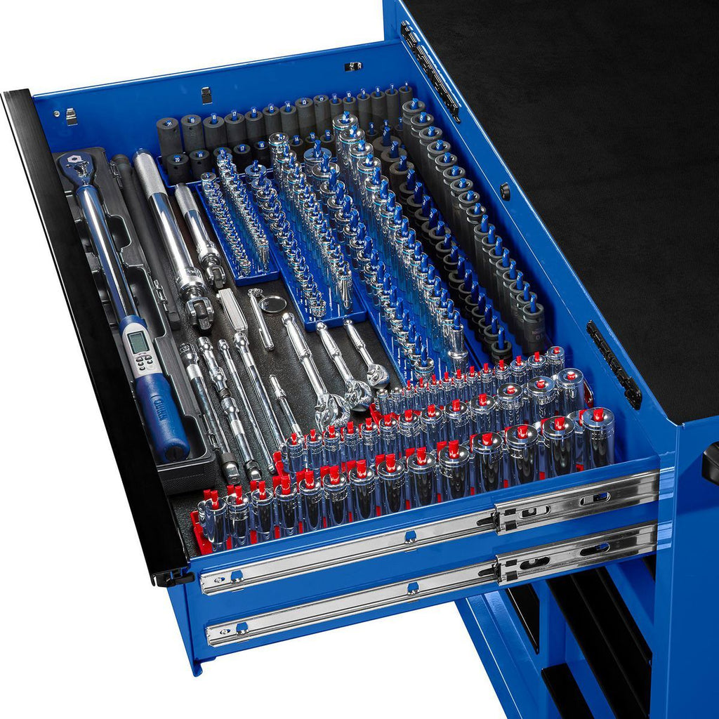 42 in. x 22 in. Blue Roll Cab K114