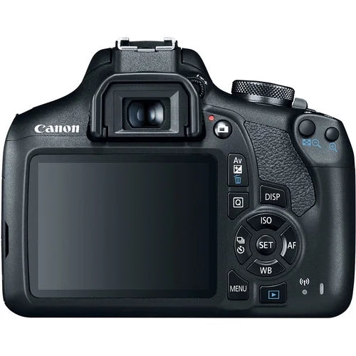 Digital SLR Camera with 24.1MP APS-C CMOS Sensor and 18-55mm f/3.5-5.6 IS II Lens (Black) + 75-300mm f/4-5.6 III Lens R7833