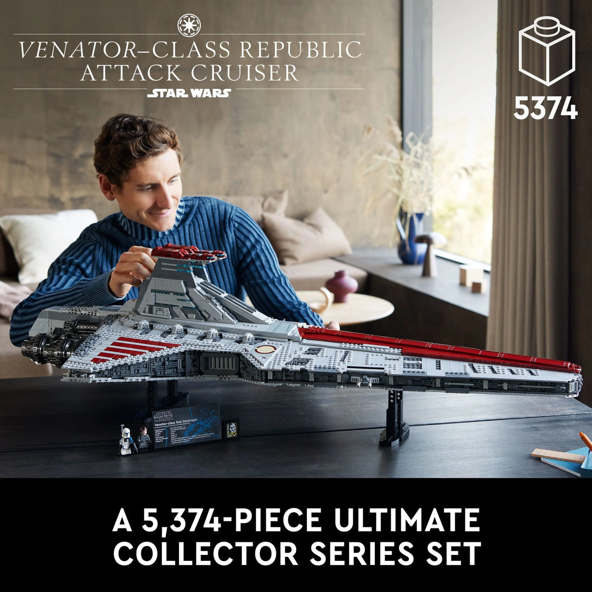 LEGO Star Wars Venator-Class Republic Attack Cruiser Ultimate Collector Series Building Set B451084