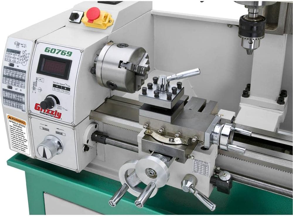 8" x 16" Variable-Speed Combination Lathe/Mill Z1989