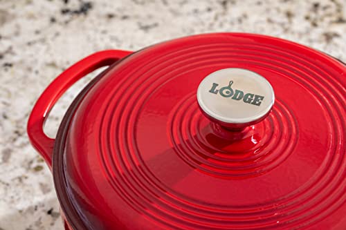 4.5 Quart Enameled Cast Iron Dutch Oven with Lid V995