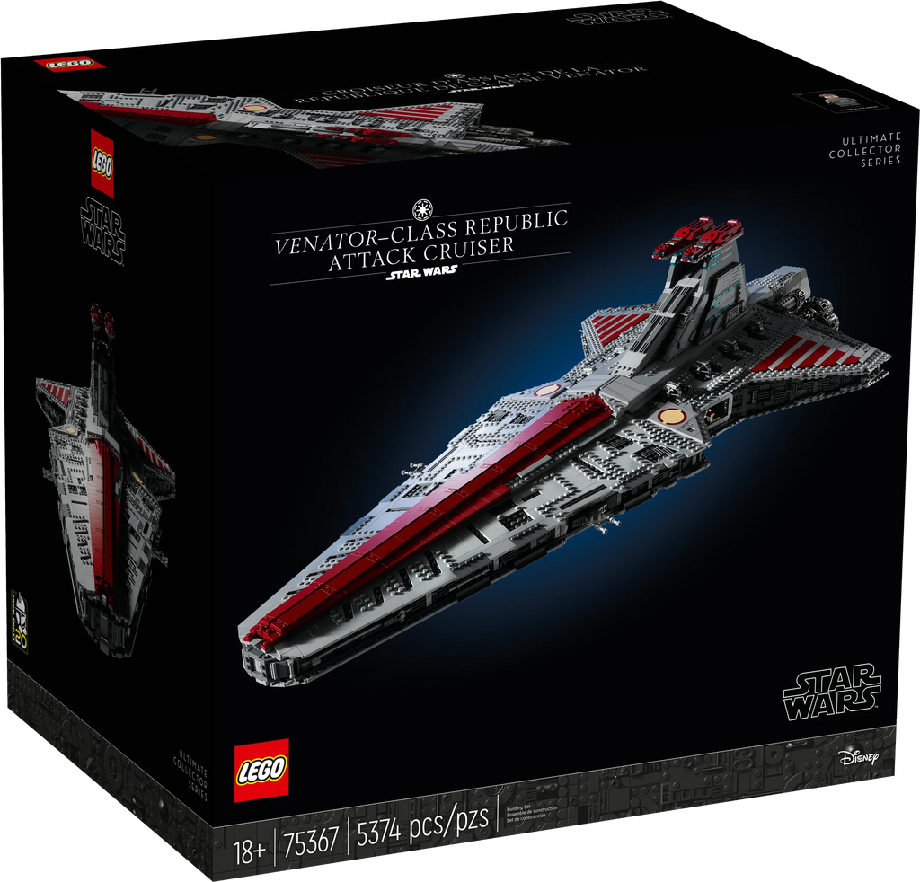 LEGO Star Wars Venator-Class Republic Attack Cruiser Ultimate Collector Series Building Set B451084