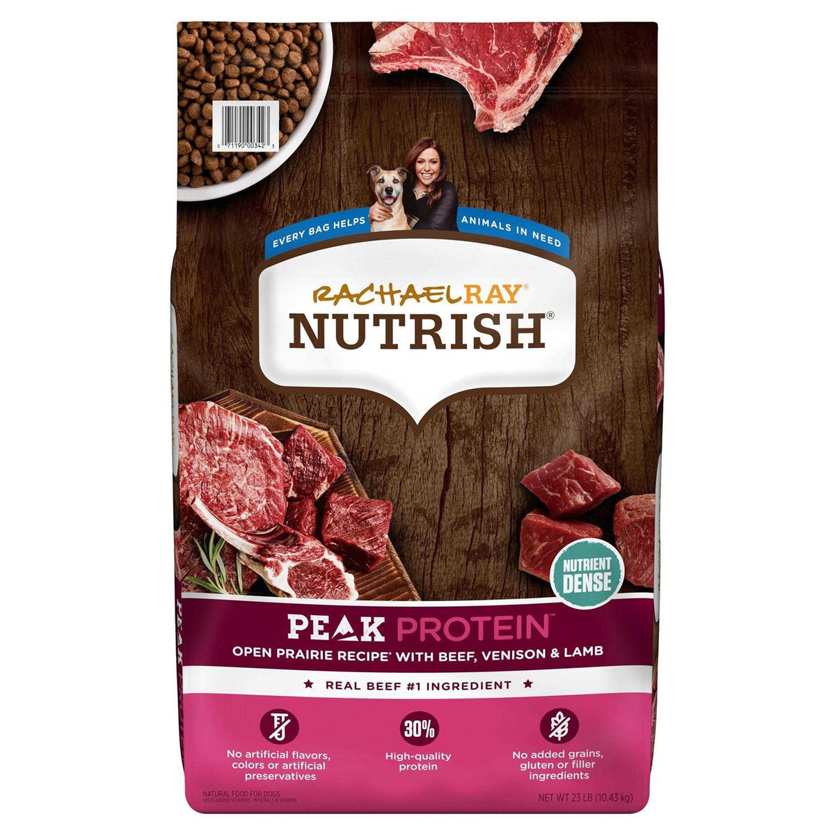 Natural Dry Dog Food with Beef Q7447