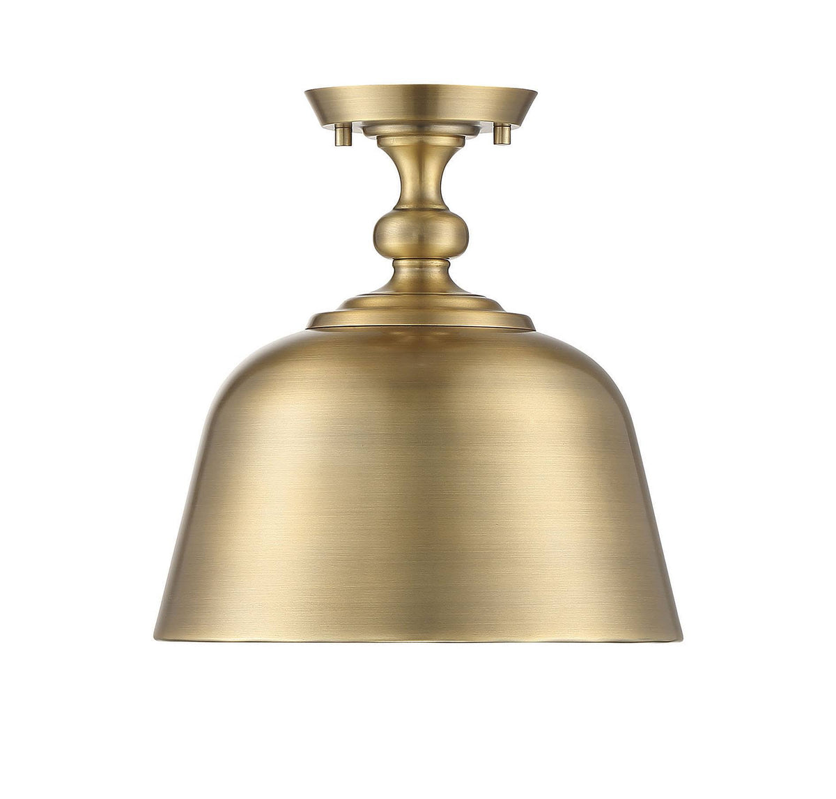 Warm Brass Semi-Flush Light U9960