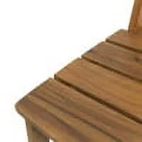 Acacia Wood Backed Barstools, Set of 4 F670795