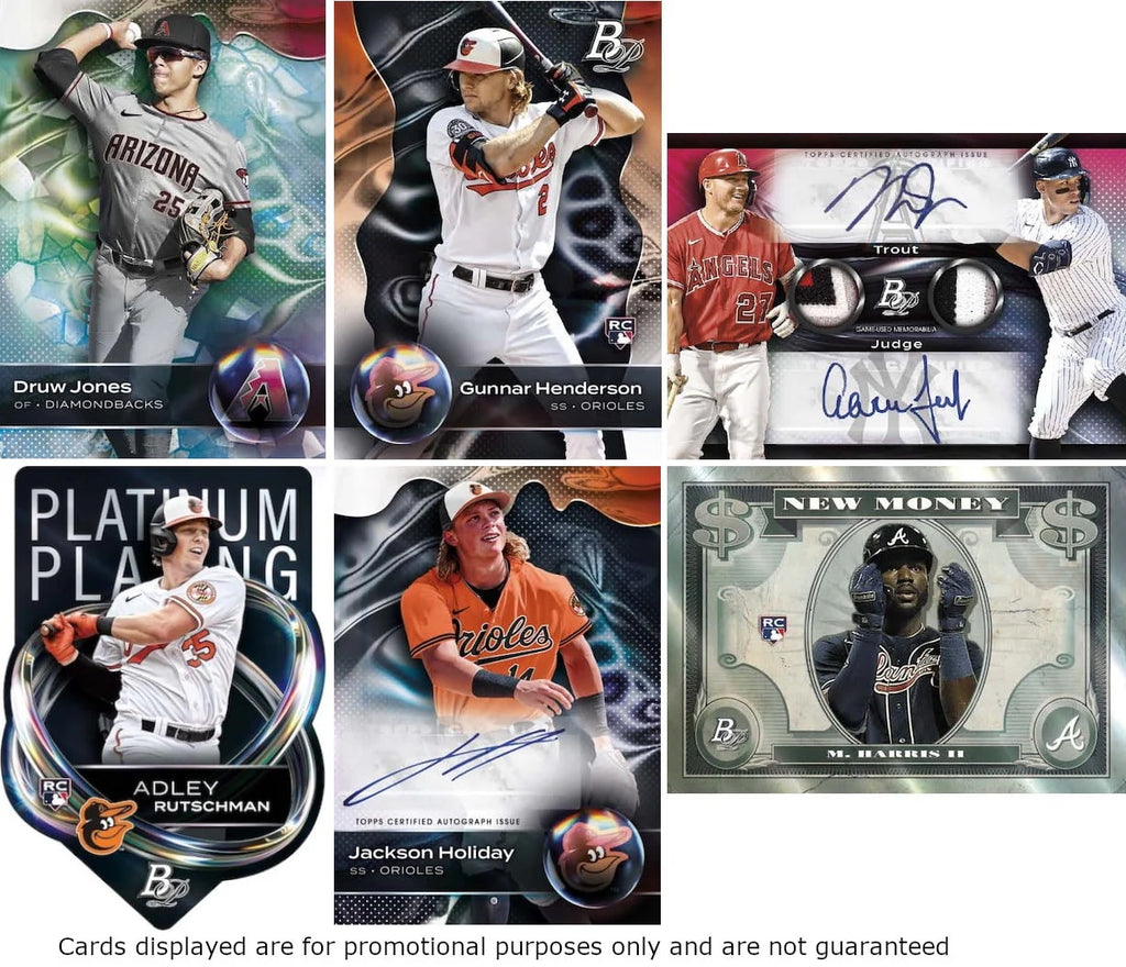 Bowman Platinum MLB Baseball Trading Cards Blaster Box V62186