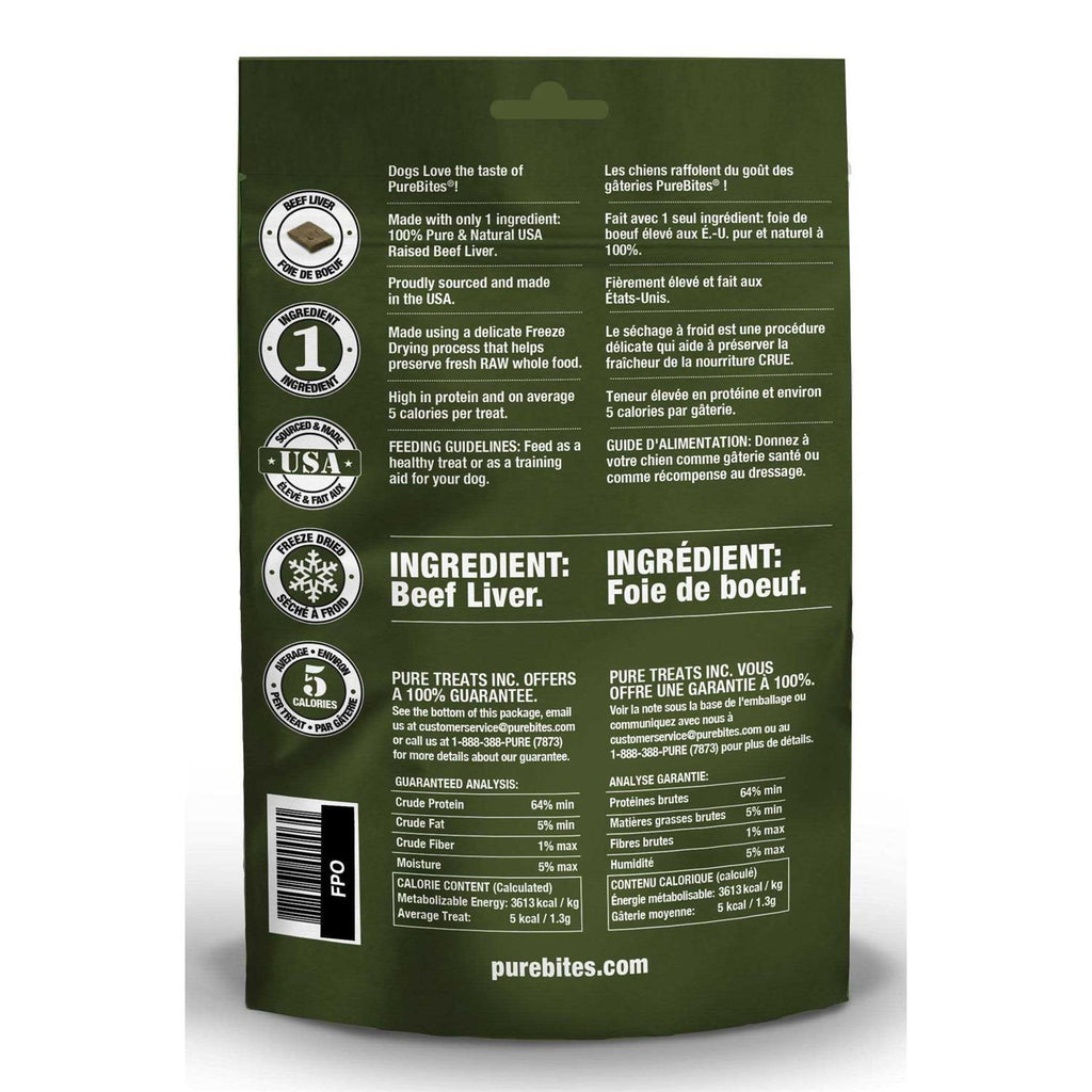 Beef Liver Freeze Dried Dog Treats I5180