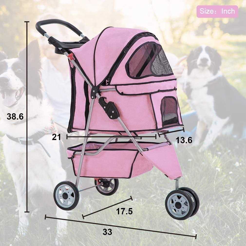 3 Wheel Pet Stroller X61973