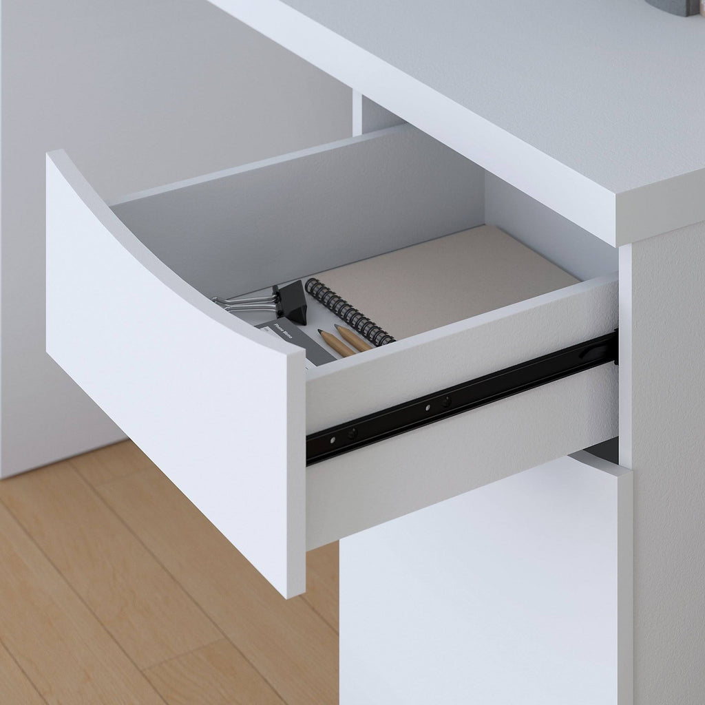 Pure White Computer Desk G784