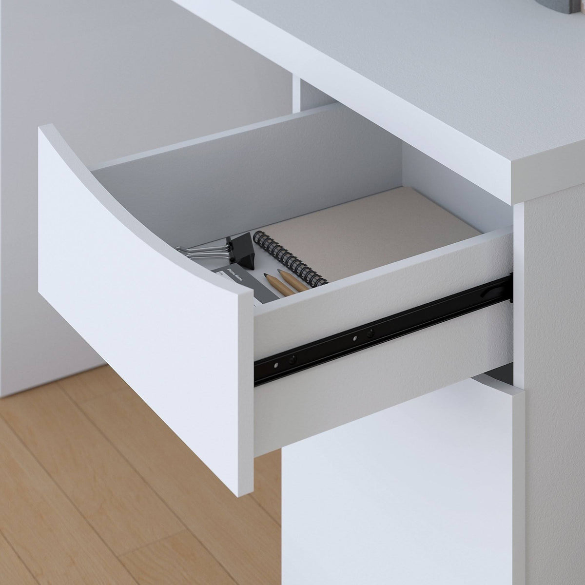 Pure White Computer Desk G784