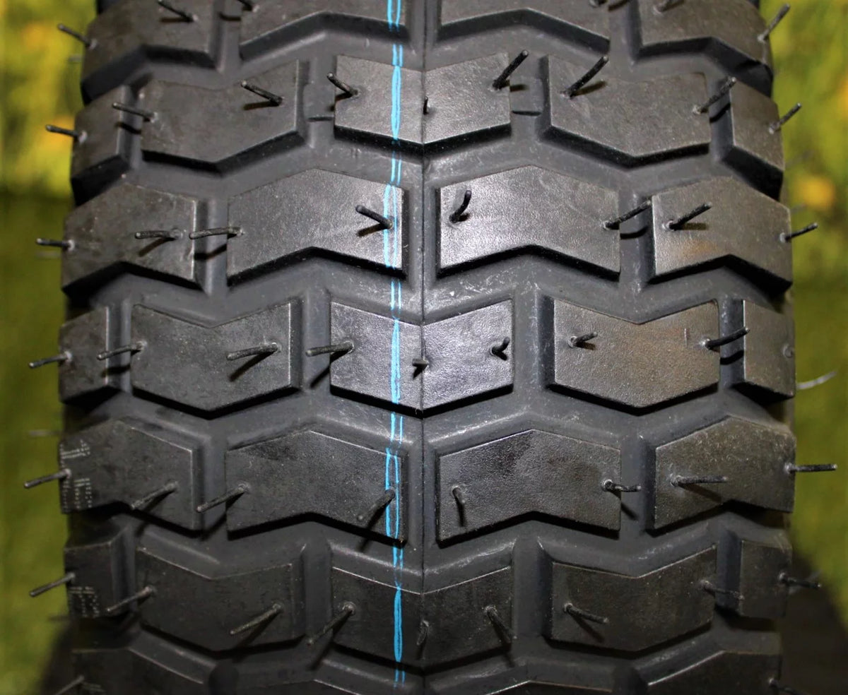 Matte Black 15x6.00-6 Lawn & Garden Tires & Wheels Set of 2 I808