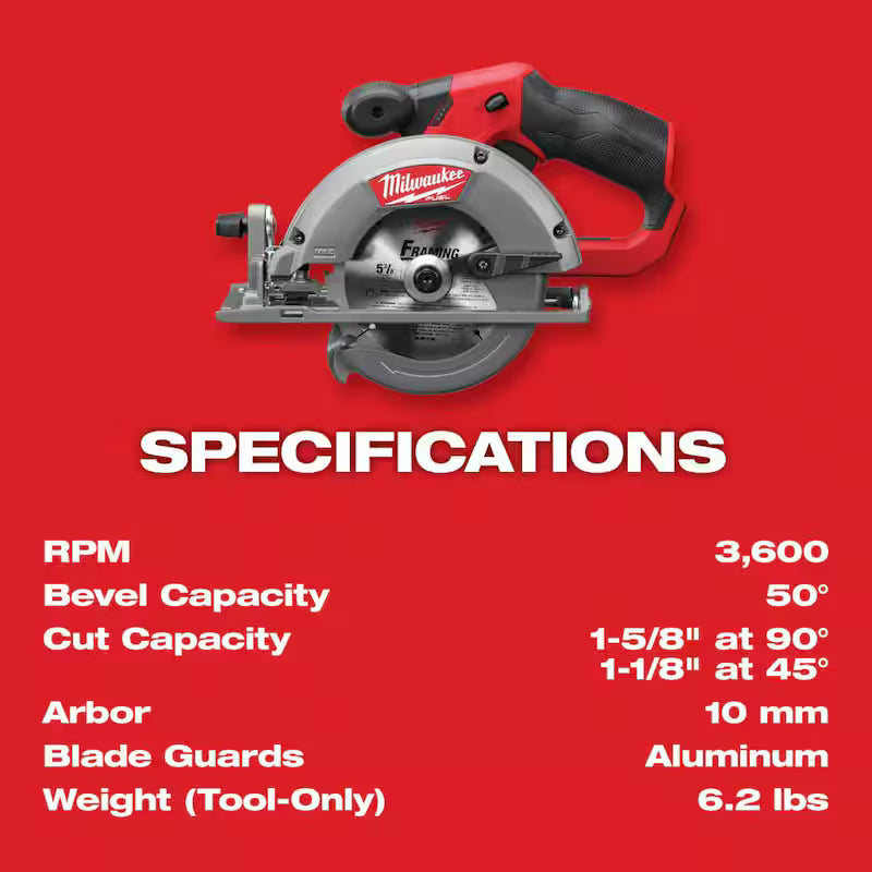 12V Brushless Cordless Impact Driver and Circular Saw Kit O9437