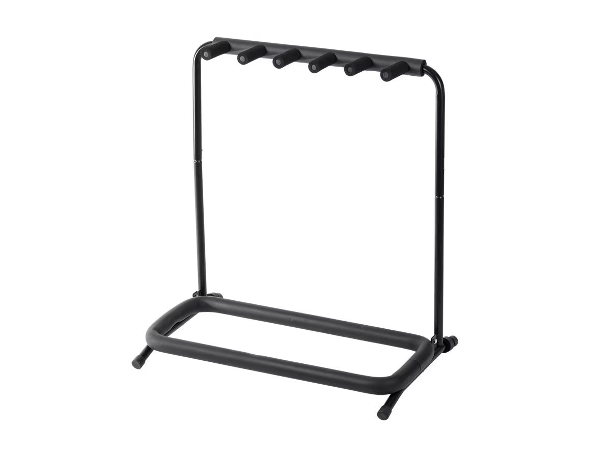 Folding Multi Guitar Stand for 5 Acoustic and Electric Guitar or Bass K873856