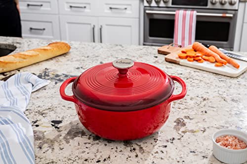 4.5 Quart Enameled Cast Iron Dutch Oven with Lid V995