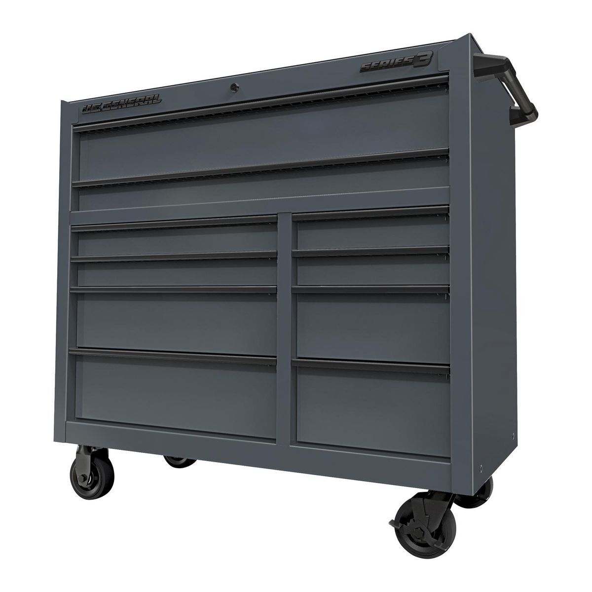 42 in. x 22 in. Blue Roll Cab K114