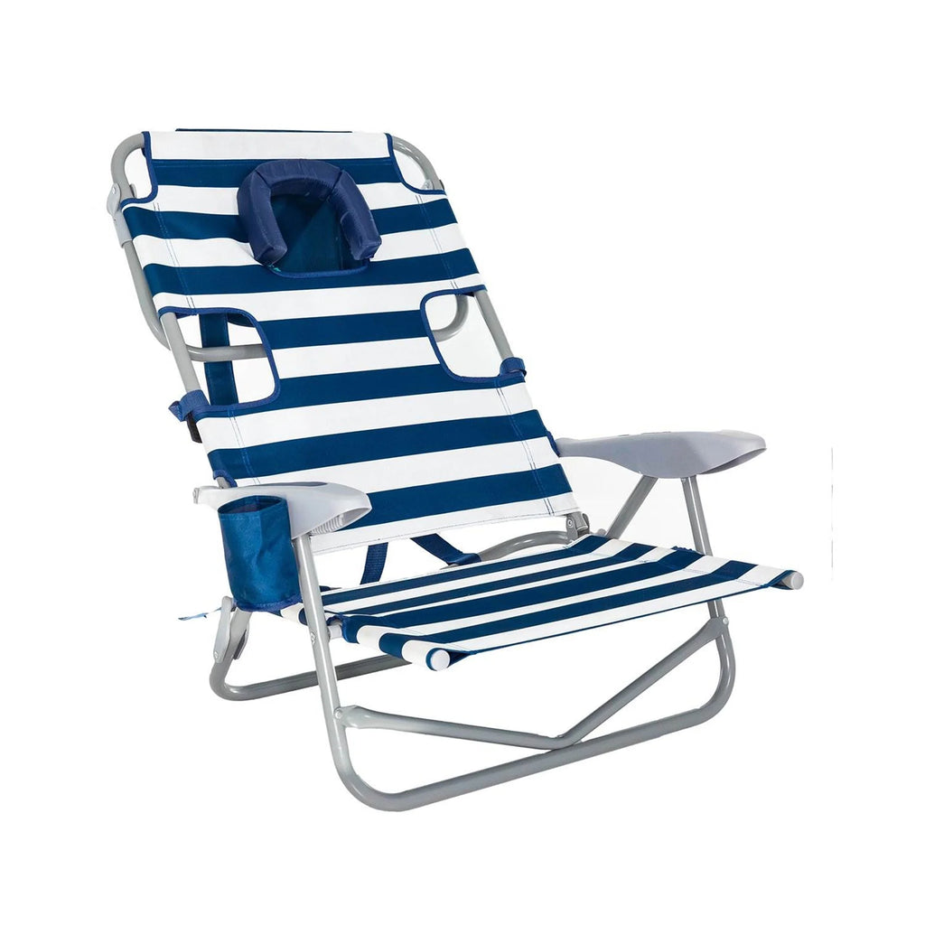 Stripped Blue Beach Chair J192