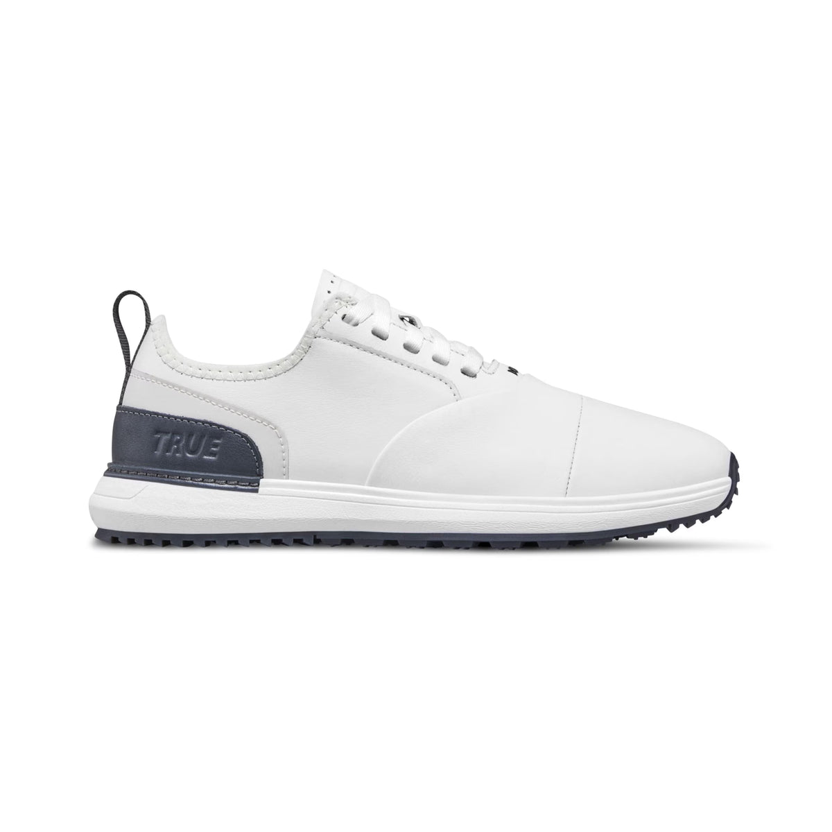 Tour White Grey Leather Golf Shoes H12722