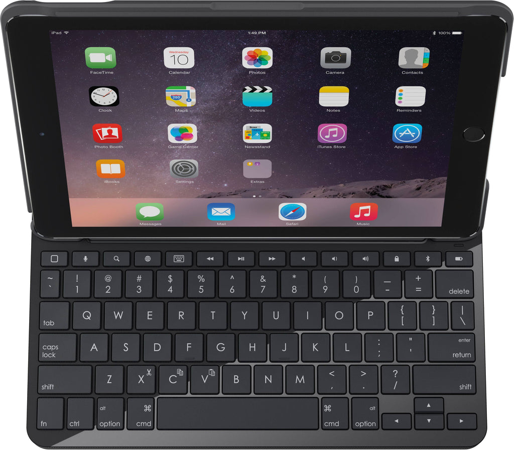 Slim Wireless Bluetooth Keyboard and Folio Case for 9.7-inch iPad E271554