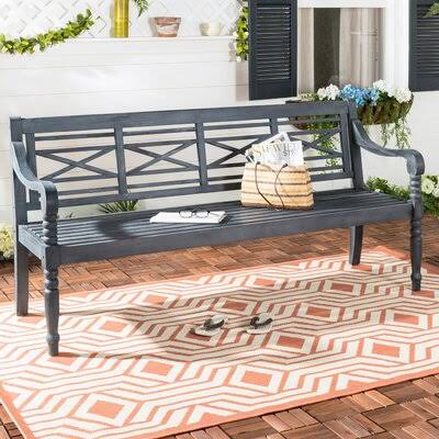 Dark Slate Gray Garden Bench R112