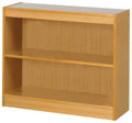 Light Oak 5-Shelf Veneer Bookcase K909