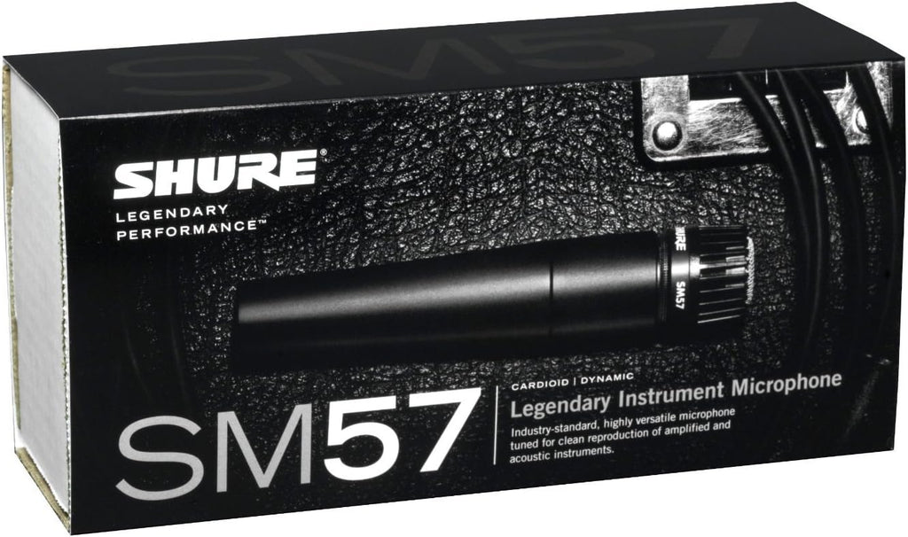 Cardioid Dynamic Microphone with Boom Stand, XLR Cable, Mic Clip, and Bag D776