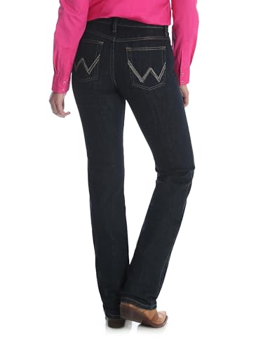 Mid Rise Boot Cut Riding Jean Q708
