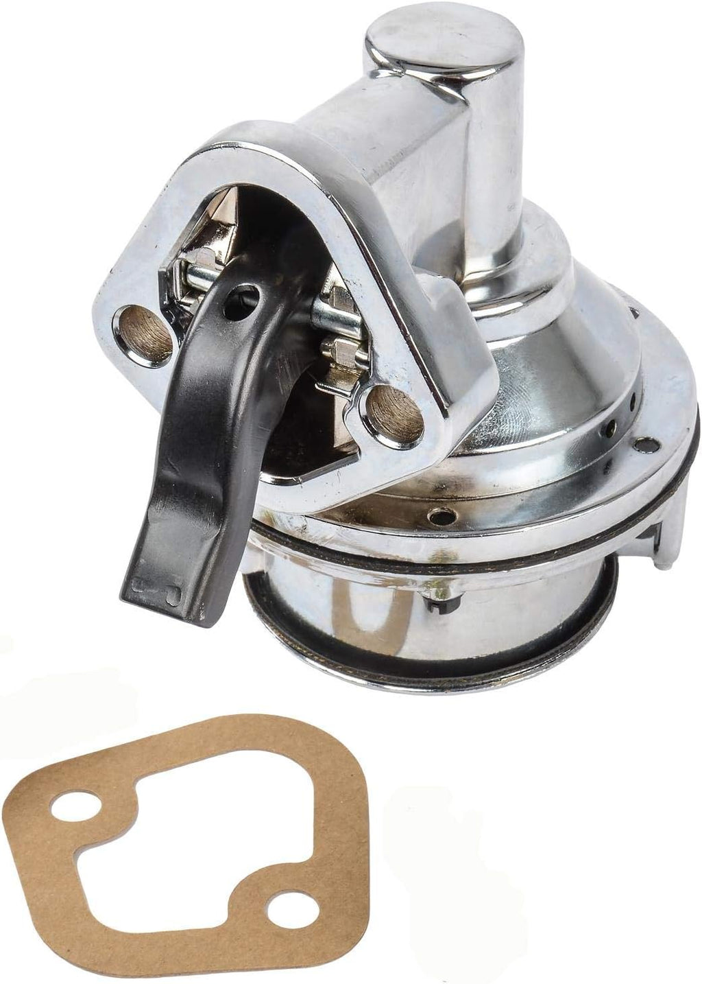 Mechanical Fuel Pump for Small Block Chevy 265-400, 110 GPH, Chrome Finish, Pack of 2 E619