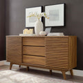 Walnut Sideboard Buffet Table or TV Stand S695771