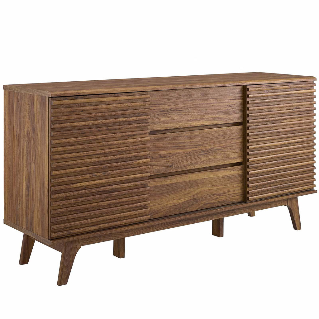 Walnut Sideboard Buffet Table or TV Stand S695771