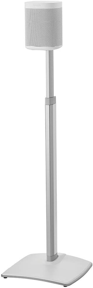 Black Pair Adjustable Height Wireless Speaker Stands O185993