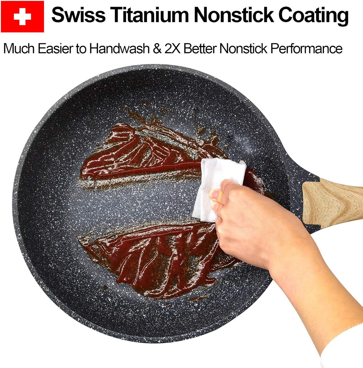 8 Inch Nonstick Granite Skillet R651461