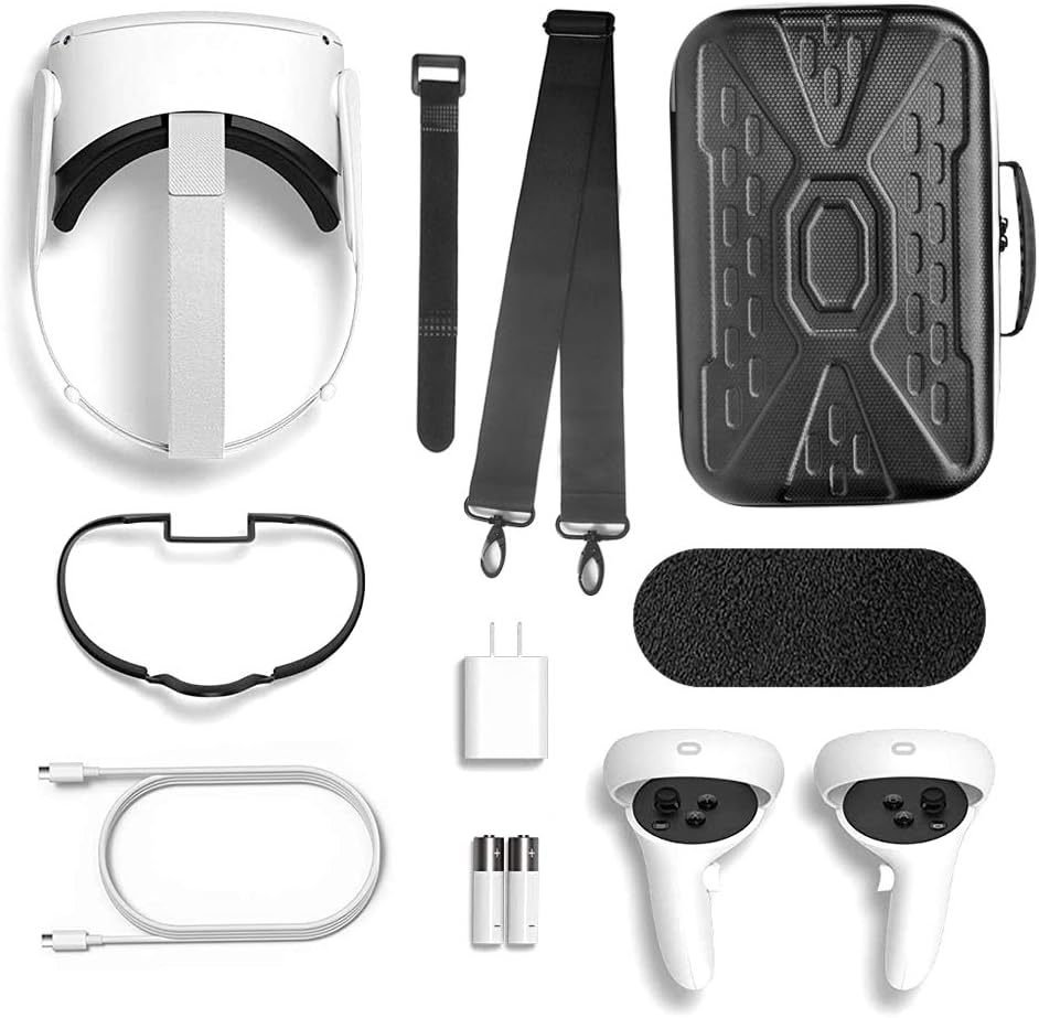 Hard Case for VR Gaming Headset with Shoulder Strap T4151