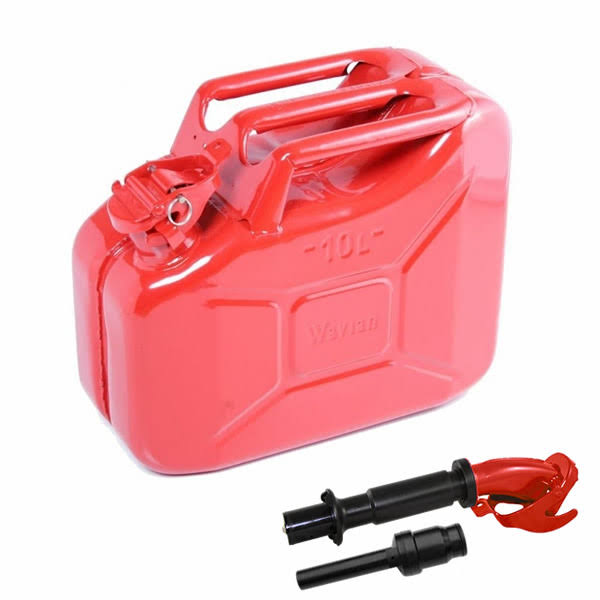 10 Liter Red Jerry Can T5311