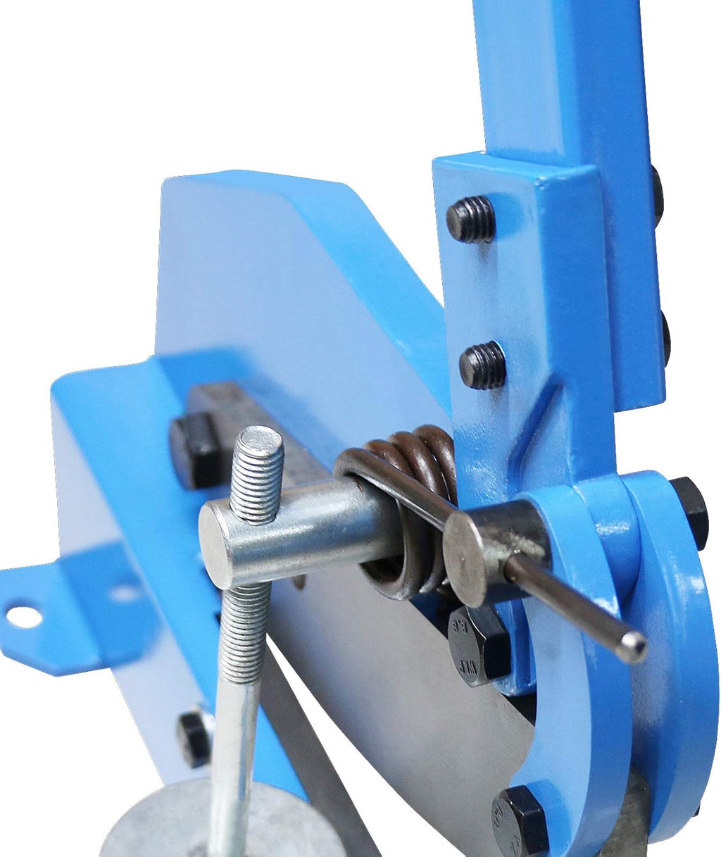 Hand Plate Shear, Manual Metal Cutter, Cutting Thickness 6mm Max, Benchtop for Carbon Steel Plates B8785