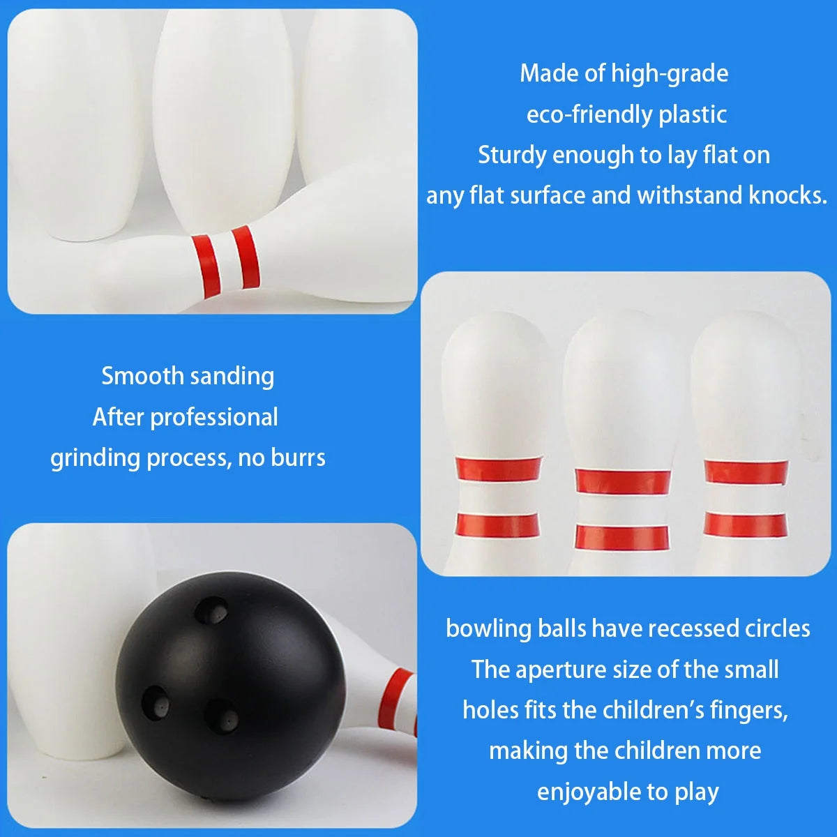 12PCS Toddler Kids Bowling Game Set B306247