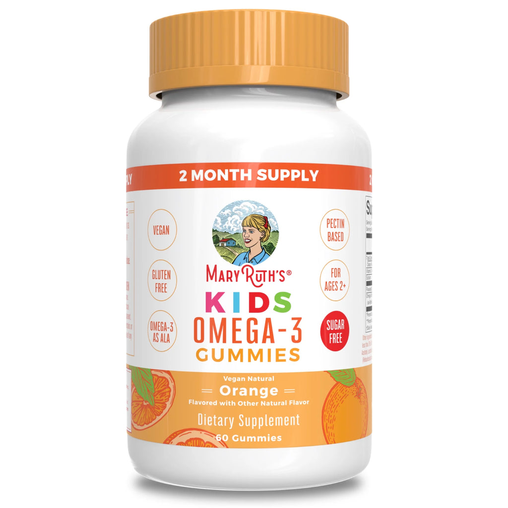 Vegan Omega 3 Gummies Orange Flavor 60 Count G1244