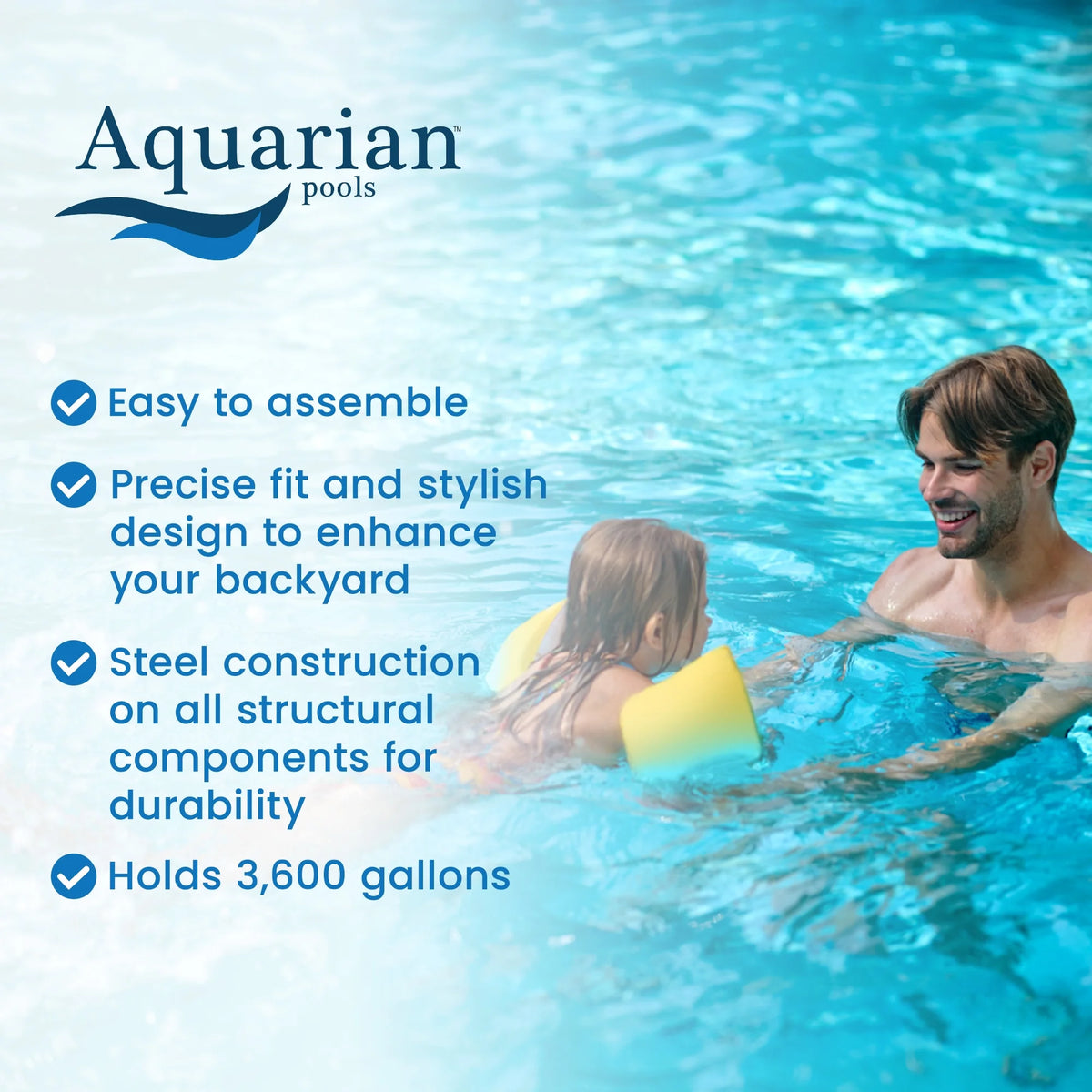 18 Foot by 52 Inch Steel Frame Above Ground Pool W25999