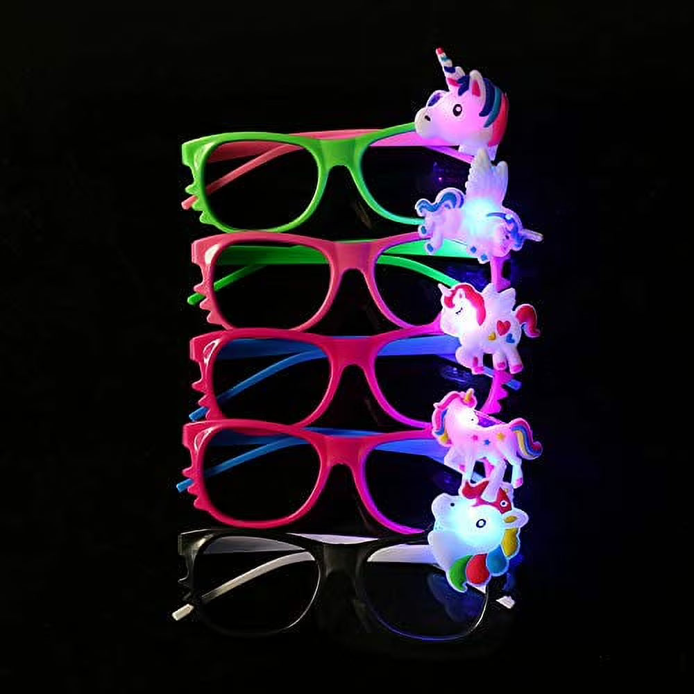 Unicorn LED Light Up Glasses B276000